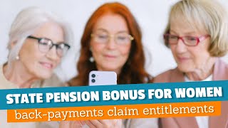 State pension backpayment claim for women [upl. by Gessner658]