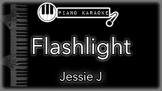 Flashlight  Jessie J  Piano Karaoke Instrumental [upl. by Kuska608]