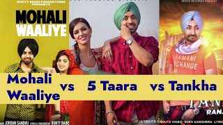 Mohali Waaliye vs 5 Taara vs Tankha Dhol Mix DJ Madan Verma  New Punjabi Mashup [upl. by Nahtonoj]