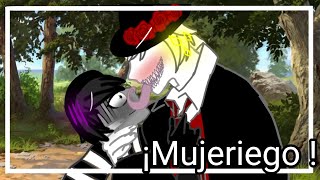 Me gritan 💢¡Mujeriego😱😳😖💖Offenderman x kagekao 🖤💜•Creepypastas 🔪☠️• [upl. by Constancia]