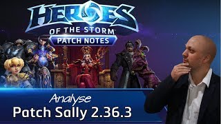 HotS Patch Equilibrage 2362 Sally Chromie KelThuzad Stukov [upl. by Byrd]