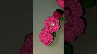 Crochet flower hair accessories 🧶🧶🧶🧶🧶🧶🧶 [upl. by Yenahpets717]