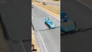 Stupid Cars Driving Over Moving Ground TRAP with Minecraft Lava  BeamNGDrivetrending new [upl. by Tammara]