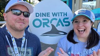 Join Us For ‘Dine With Orcas’ at SeaWorld Orlando [upl. by Cavanagh]