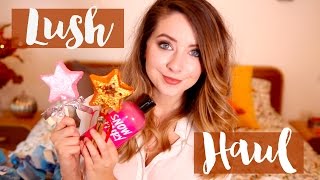 Halloween amp Christmas LUSH Haul  Zoella [upl. by Zwart]