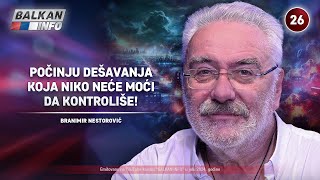 INTERVJU Branimir Nestorović  Počinju dešavanja koja niko neće moći da kontroliše 1772024 [upl. by Allemaj729]