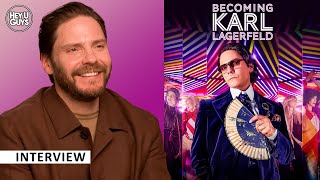 Daniel Brühl  Becoming Karl Lagerfeld  Fame Fashion  Disney Real Life  Fashion Icon [upl. by Broderic]