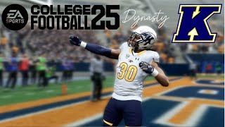 Kent State Dynasty Mode On College Football 25 Ep1 [upl. by Volney]