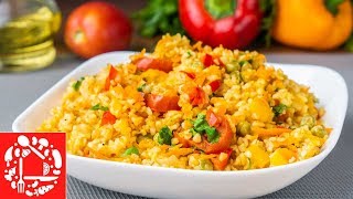 Невероятно Вкусно Лучший рецепт Булгура с овощами [upl. by Sirrep119]