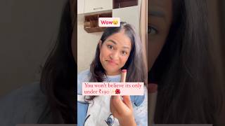 ✨Best lipstick under Rs 190✨Affordable finds  trending viralvideo shorts [upl. by Jacobson147]