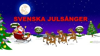 Svenska julsånger  Barnsånger  Christmas Songs in Swedish  Bjällerklang etc [upl. by Lowson]