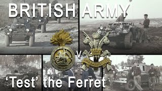 Ferret Armored Scout Cars  British Army Information Film [upl. by Htirehc]