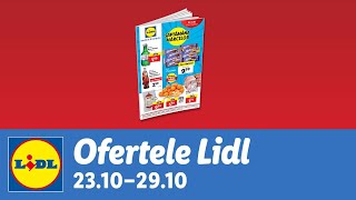 Ofertele saptamanii la Lidl • 23  29 Octombrie 2023 [upl. by Ettenaj]