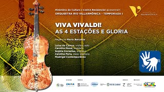 Orquestra Rio Villarmônica apresenta Viva Vivaldi  Concerto com acessibilidade [upl. by Notlew659]