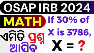 OSAP IRB MATH Questions  Percentage  1  OSAP MATH Class  IRB QUESTIONS  Battalion [upl. by Desmund820]