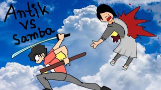 Samima Sraboni VS Antik Mahmud Epic Cartoon Battle SamimaSraboni AntikMahmud [upl. by Sucramaj79]