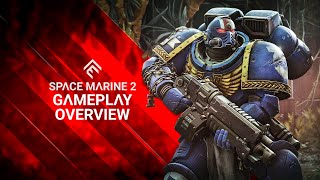 Space Marine 2  Gameplay Overview Trailer [upl. by Egdirdle353]