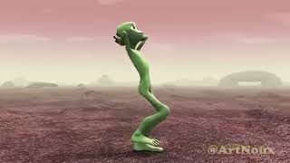 Alien vert qui danse DAME TU COSITA [upl. by Akcinahs]