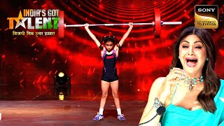 8 साल की इस नन्ही बच्ची ने 55 Kgs उठाकर बनाया नया Record  India’s Got Talent 10 Full Episode [upl. by Lean]