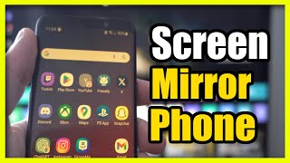 How to Screen Mirror your Android Phone to LG TV Smart Phone [upl. by Konrad]