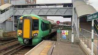 377705 arrives at Coulsdon Town  Monday 18th December 2023 [upl. by Giorgio667]