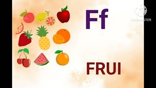 Letter Ff  Words that start with letter F  Words for letter F  Kids Vocabulary [upl. by Baptist949]