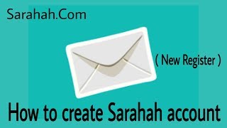 How to create Sarahah account New Register [upl. by Anirahtak637]