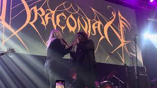 DRACONIAN  Akherousia Acapella version  Bloodflower  Live 2023  Club Chocolate  Stgo  Chile [upl. by Pip]