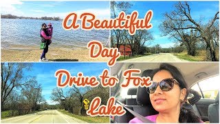 A Drive to the Countryside  Village Of Fox Lake  Beautiful Day  Sunday Outing  Indian NRI [upl. by Dachi]