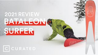 2021 Bataleon Surfer Snowboard Review  Curated [upl. by Lyj]