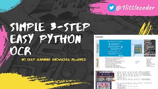 Simple Fast 3step Python OCR using Deep Learning 40 Languages [upl. by Reviere879]