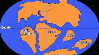 The pangaea theory or an expanding Earth [upl. by Yessak]