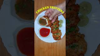 Chicken Fritters In 30 Minutes  By CookWithUzmay  SO YUMMY [upl. by Beverie928]