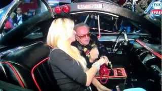 George Barris April Rose and Craig Jackson in the Batmobile [upl. by Marriott]