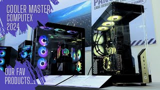 Cooler Master Computex 2024 our fav ProductsCases AIO´s and more [upl. by Zollie175]