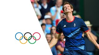 Andy Murray Wins Olympic Gold Medal v Roger Federer  London 2012 Olympics [upl. by Gem639]