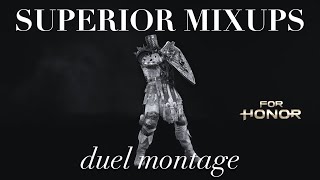 UNSTOPPABLE  conqueror duel MONTAGE 4 for honor [upl. by Bartholomew738]