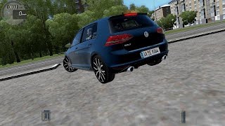 City Car Driving 153 VW Volkswagen Golf 7 GTI Autobahn  Street Racing G27 [upl. by Giorgio]