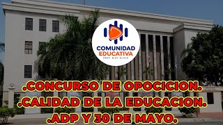 CONCURSO DE OPOSICION ADP Y 3O DE MAYO [upl. by Adeline]