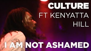 Culture ft Kenyatta Hill  I am not ashamed Live  Reggae Central Dordrecht [upl. by Leanora22]