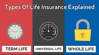 Types Of Life Insurance Explained [upl. by Llerret]