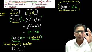 What is symmetric and Skew symmetric matrix [upl. by Pejsach]