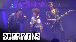 Scorpions amp Brandon Niederauer  No One Like You Live in Brooklyn 12092015 [upl. by Asserak]