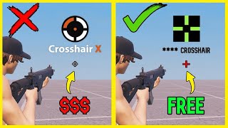 How to get CUSTOM CROSSHAIR for FREE 2024 not clickbait [upl. by Naicul]