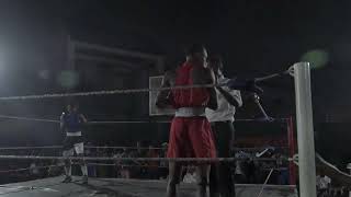 LARRIVEE DE MAKABU JUNIOR AU CHAMPIONNAT DE BOXE MONT AMBA  QUART DE FINALE  MAYELE VS MOKE [upl. by Yelnik]