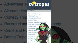 What Are Your Favorite TV Tropes dnd tvtropes shorts [upl. by Ybbor]