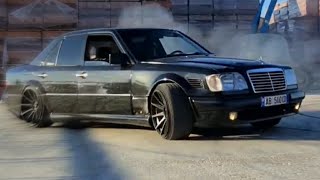 MERCEDESBENZ W124 E500 LEGENDDRIFT amp BURNOUT quotPATIENT SPECIAL COMPILATIONquot [upl. by Hammad49]