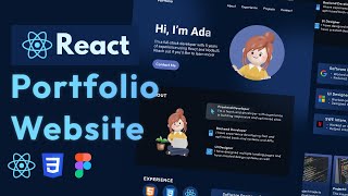 Complete React Portfolio Website Tutorial  Build amp Deploy  Beginners Tutorial [upl. by Asirrac814]