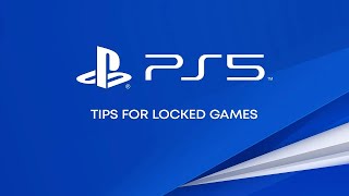 PS5  Tips for Locked Games [upl. by Nonohcle]