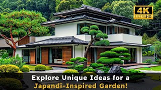 Japanese Garden Japanese Garden Style with a Beautiful WhiteThemed Apartment [upl. by Winston599]